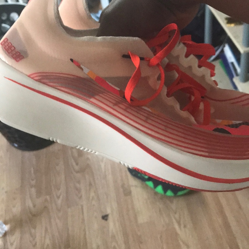 Pink Racing Shoes - Picture 2 of 3